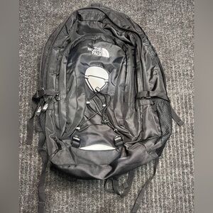 The North Face Black Backpack Daypack Laptop Hiking School Bag